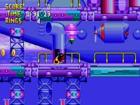 une photo d'Ã©cran de Knuckles Chaotix sur Sega Megadrive 32X